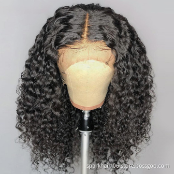 Virgin Raw Indian Women Hair Wig,30 Inch Raw Indian Hair Transparent Lace Front Wig Virgin Straight Human Hair Wig Unprocessed